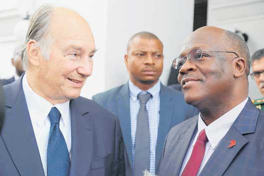Aga Khan pledges support for Tanzanian govt development plans