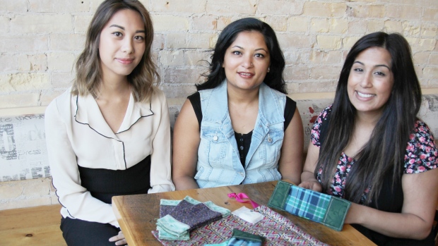 Nurses and teacher help destigmatize menstruation with hand sewn kits