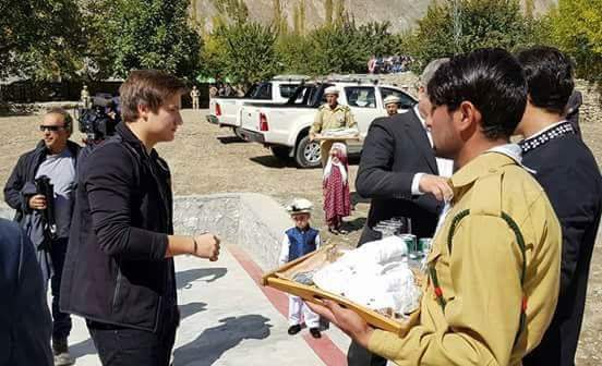 Prince Aly Muhammad arrives in Gilgit-Baltistan