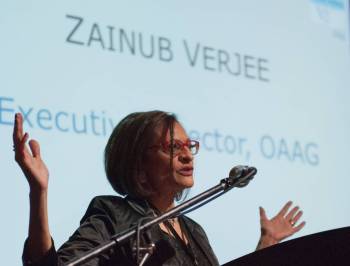Future of Art Galleries - keynote by Zainub Verjee