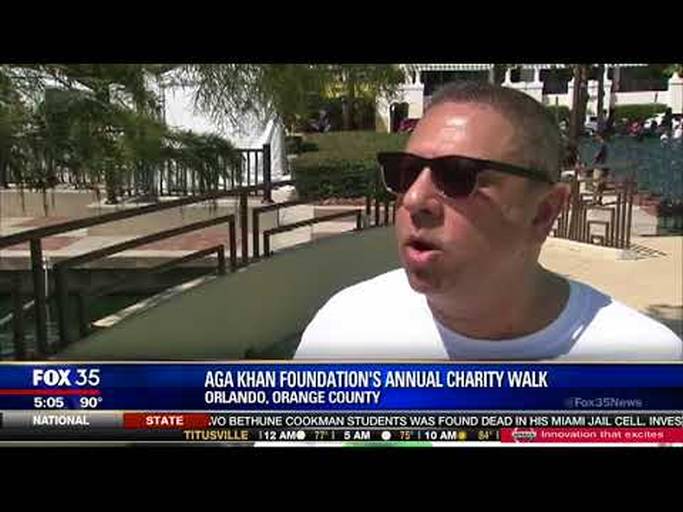 Shaun Ajani: Fox News: Aga Khan Foundation Walk, Tampa, Forida