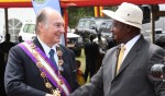 AKDN Press Release: His Highness the Aga Khan presented with the Most Excellent Order of the Pearl of Africa