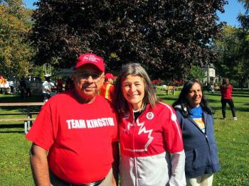 Kingston’s first World Partnership Walk was a “huge success.”