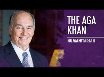 The Aga Khan Accepts Asia Society Asia Game Changer Lifetime Achievement Award