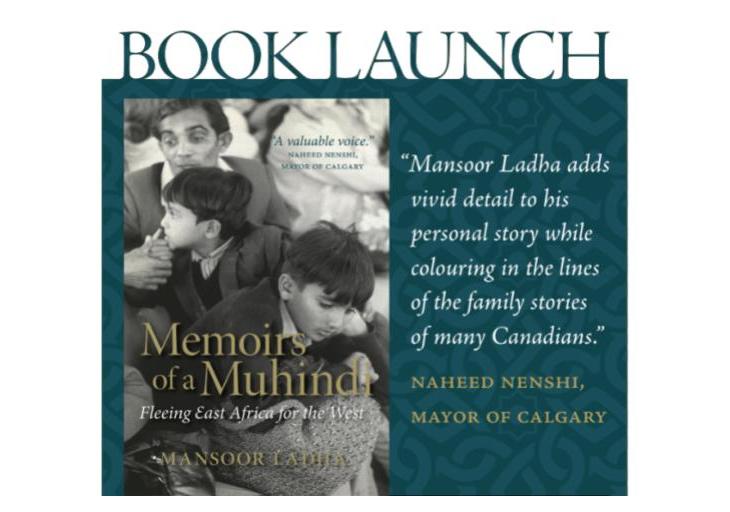 Mansoor Ladha's Book Launch - Vancouver, Sunday Nov. 12 at 1:00 pm