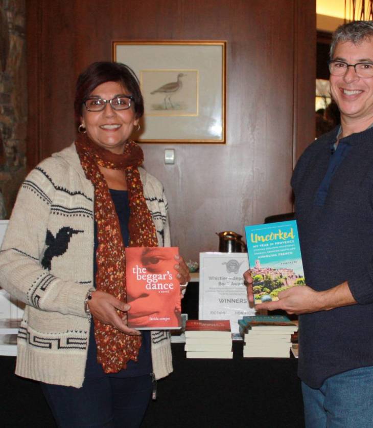 Farida Somjee receives 2017 Fiction Award at the 16th Annual Whistler Writers Festival