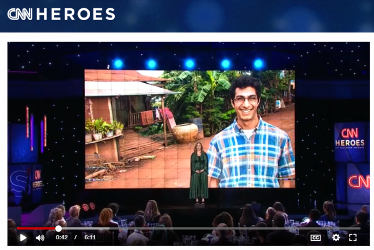 Amber Tamblyn introduces CNN Hero Samir Lakhani