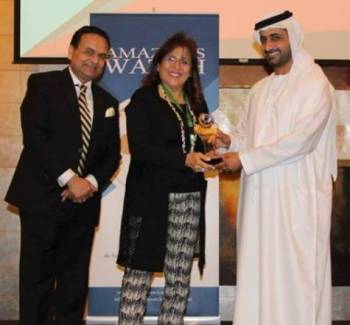 Roxana Jaffer recognized for her work in U.N. 's Sustainability Development Goals | Global Compact Network UAE
