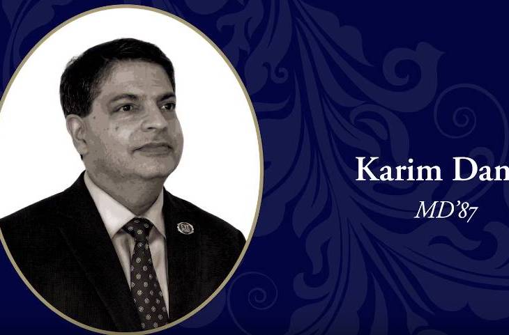 Dr. Karim Damji receives UBC's 2017 Global Citizenship Award