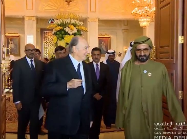 Mohammed bin Rashid receives His Highness the Aga Khan, Imam of Nizari Ismailism (Video)