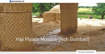 World Monument Fund: Haji Piyada - Noh Gumbad Mosque - Oldest Known Islamic Building in Afghanistan