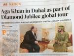 Aga Khan in Dubai as part of Diamond Jubilee global tour | Gulf News