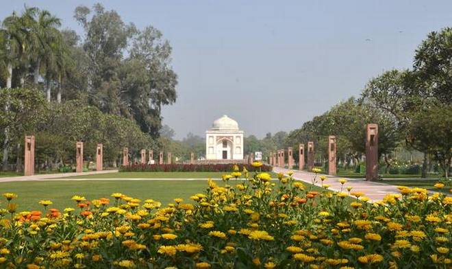 Sunder Nursery in full bloom | The Hindu