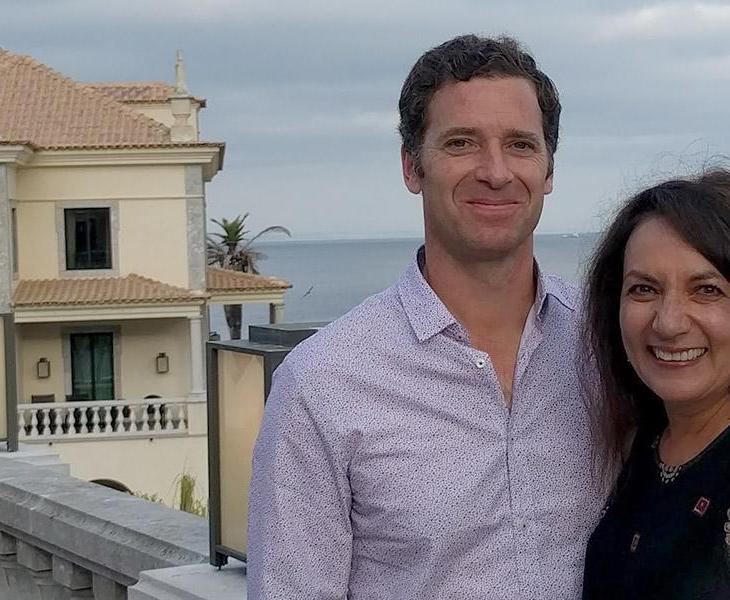 Valentine’s Day: University of Calgary Alumni Power Couples: Anar and Todd Simpson