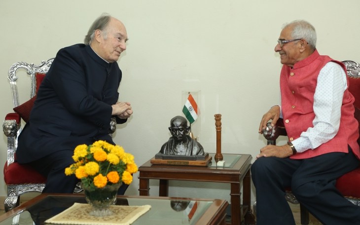 Aga Khan arrives in Ahmedabad, Gujarat on second stop of his 10-day official visit to India | Aga Khan Development Network