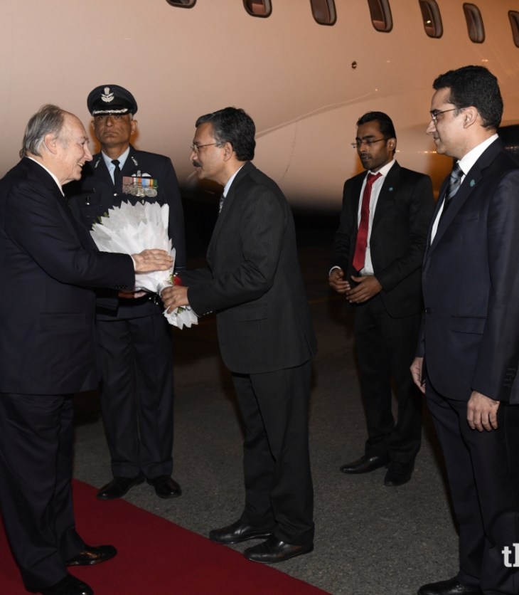 His Highness Prince Karim Aga Khan arrives in India