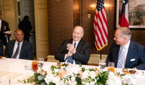 Governor of Texas USA Hosts His Highness the Aga Khan in Houston Honoring Diamond Jubilee