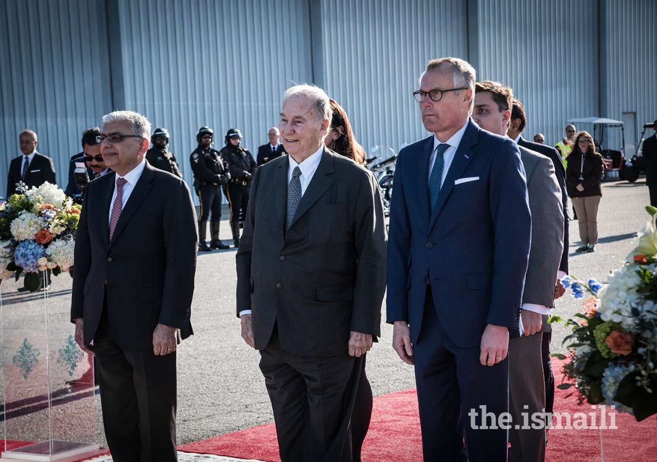 Mawlana Hazar Imam arrives in the United States | the.Ismaili