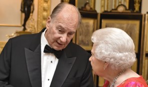 Her Majesty Queen Elizabeth II Celebrates Diamond Jubilee of His Highness the Aga Khan
