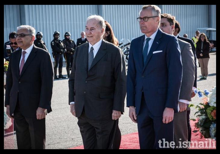 Mawlana Hazar Imam arrives in the United States | the.Ismaili