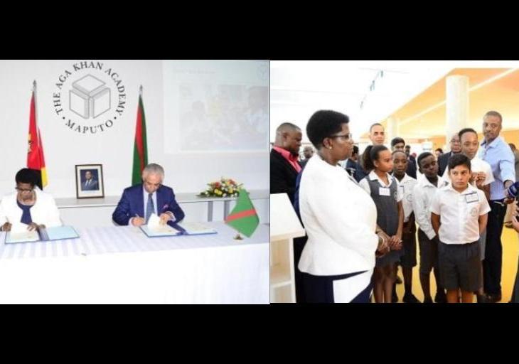 Mozambique: Minister of Education signs MoU with Aga Khan Development Network