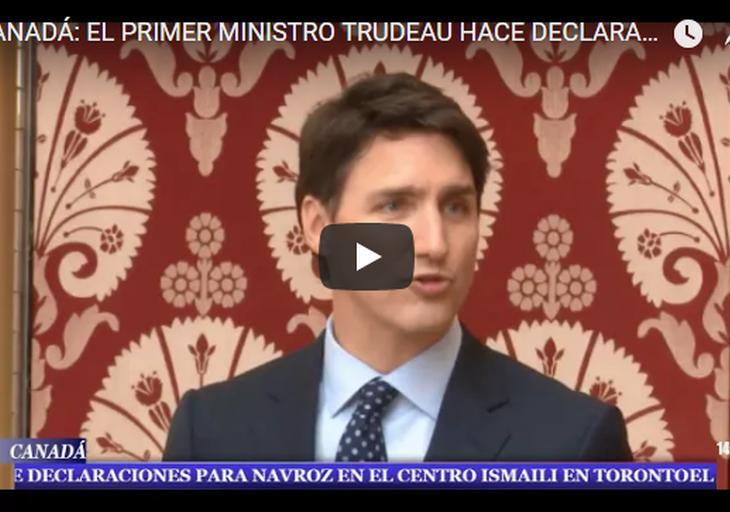 Speech: Canadian Prime Minister Trudeau speaks at the Navroz festival at the Ismaili Centre Toronto