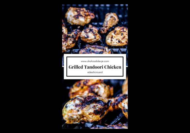 Desi-licious Recipe: Grilled Tandoori Chicken - Gluten Free, High Protein, Low Carb