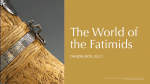 Webcast: Sneak peek of Aga Khan Museum's World of the Fatimids Exhibition