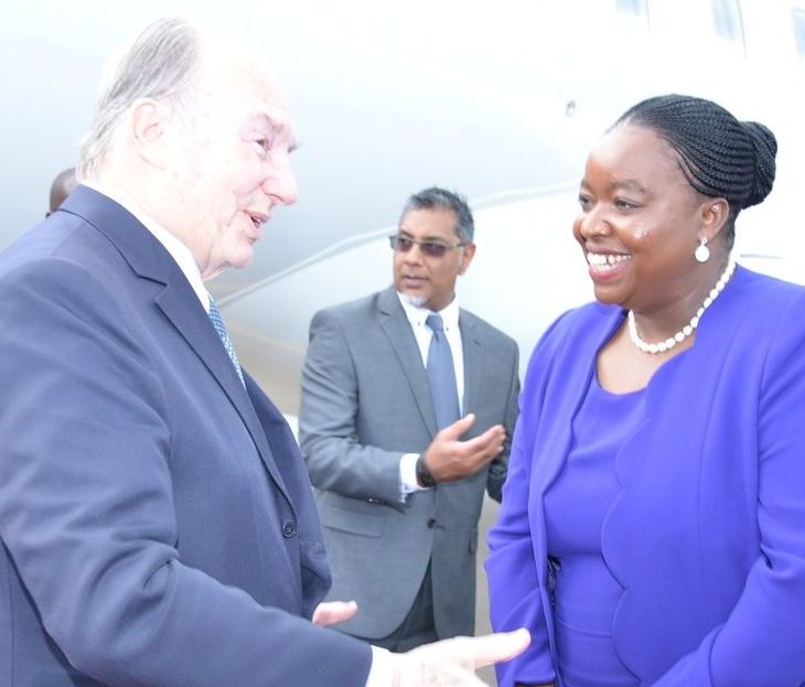 Kenya: Cabinet Secretary, Ambassador Monica Juma receives His Highness the Aga Khan