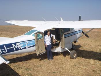 Travelling from Lusaka to Choma, Zambia to initiate the RIFAQUIN Trial, August, 2006.