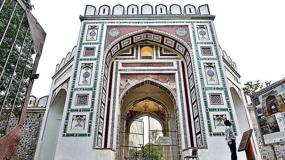 Mughal-era Arab ki Sarai gateway restored to its old glory in Delhi