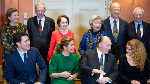 Thousands welcome the 'very gracious' Aga Khan to Calgary | CBC News