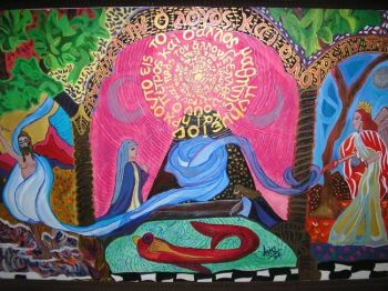 Asma Menon Acrylic on canvas