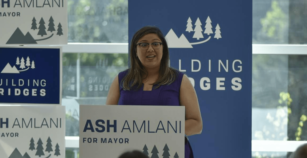 Ash Amlani: Mayoral candidate announced for new civic party in District of North Vancouver | Daily Hive