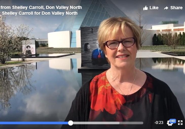 Shelley Carroll, Don Valley North, congratulates His Highness the Aga Khan