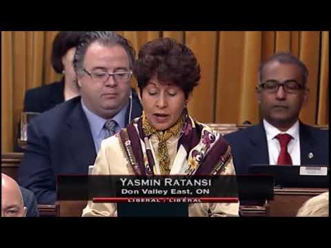 Canadian Member of Parliament, Yasmin Rattansi congratulates His Highness the Aga Khan on Diamond Jubilee
