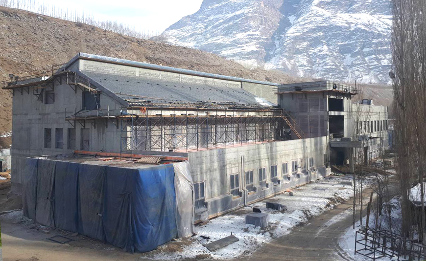 Under construction: Aga Khan Medical Centre, Khorog
