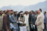 His Highness the Aga Khan meets with the inhabitants of the northern areas of Pakistan
