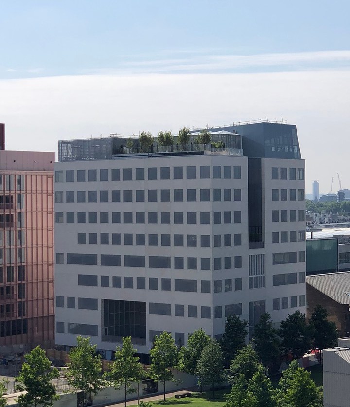 Aga Khan Centre (nearing completion), London