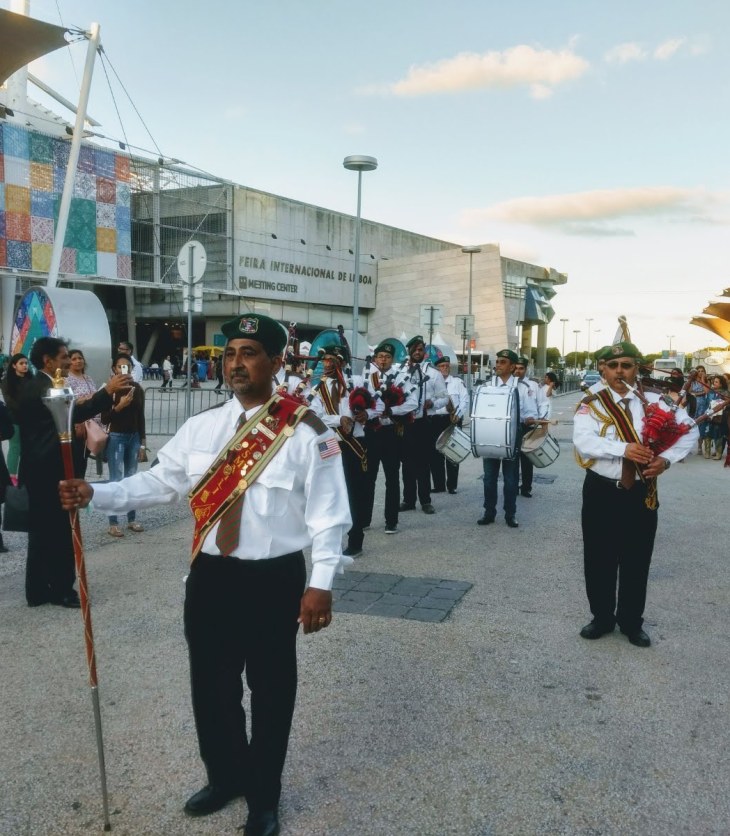 Ismaili Diamond Jubilee Pipe Band in Lisbon
