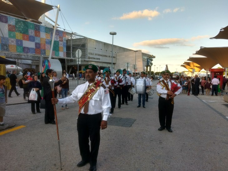 Ismaili Diamond Jubilee Pipe Band in Lisbon