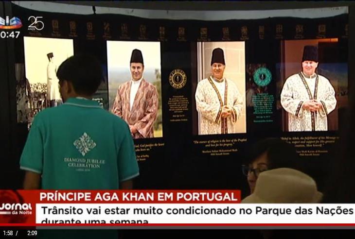 Portuguese Media Video Report: Prince Aga Khan brings 45,000 faithful to Portugal