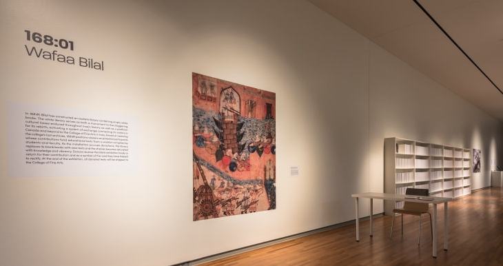 A new interactive Toronto art exhibit will connect Torontonians to students in Iraq, by transforming an empty library into a collaborative donation.