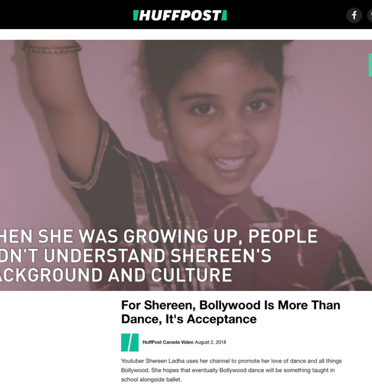 For Shereen, Bollywood Is More Than Dance, It's Acceptance