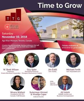Time to Grow: Leadership and knowledge sharing conference at the Aga Khan Museum