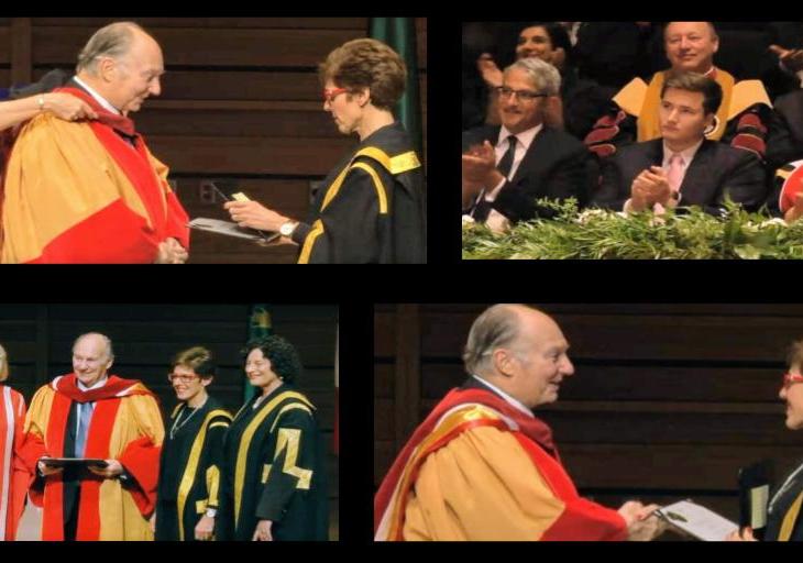Video: Conferral of Honorary Doctor of Laws - University of Calgary: His Highness the Aga Khan