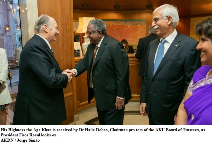 AgaKhan-Dr Haile Debas