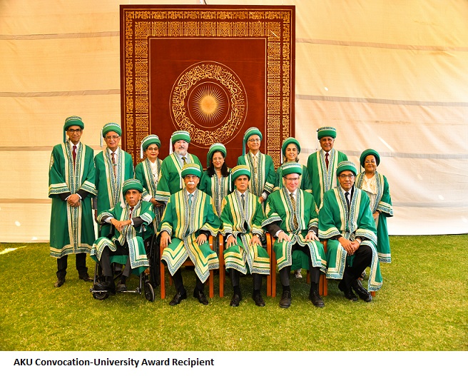 AKU Convocation-University Award Recipient