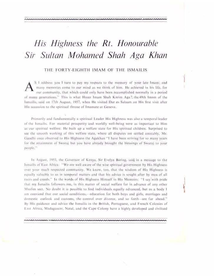 Souvenir of Entrhronement of Mawlana Hazar Imam Tanganyika Oct 19 1957_Page_07