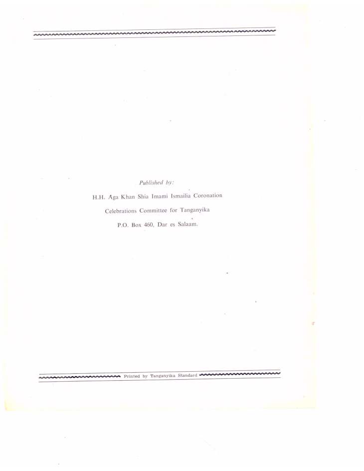 Souvenir of Entrhronement of Mawlana Hazar Imam Tanganyika Oct 19 1957_Page_13